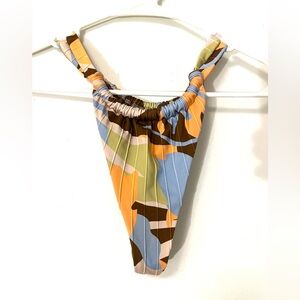 Roxy Tropical Print Bikini Bottom NWOT